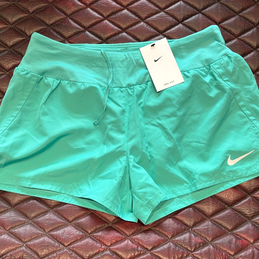 Nike Women's Aqua Athletic Shorts